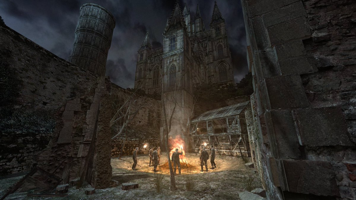 adasfile's tweet photo. thinking abt the re4 night atmosphere https://t.co/iYi1z7OsQz