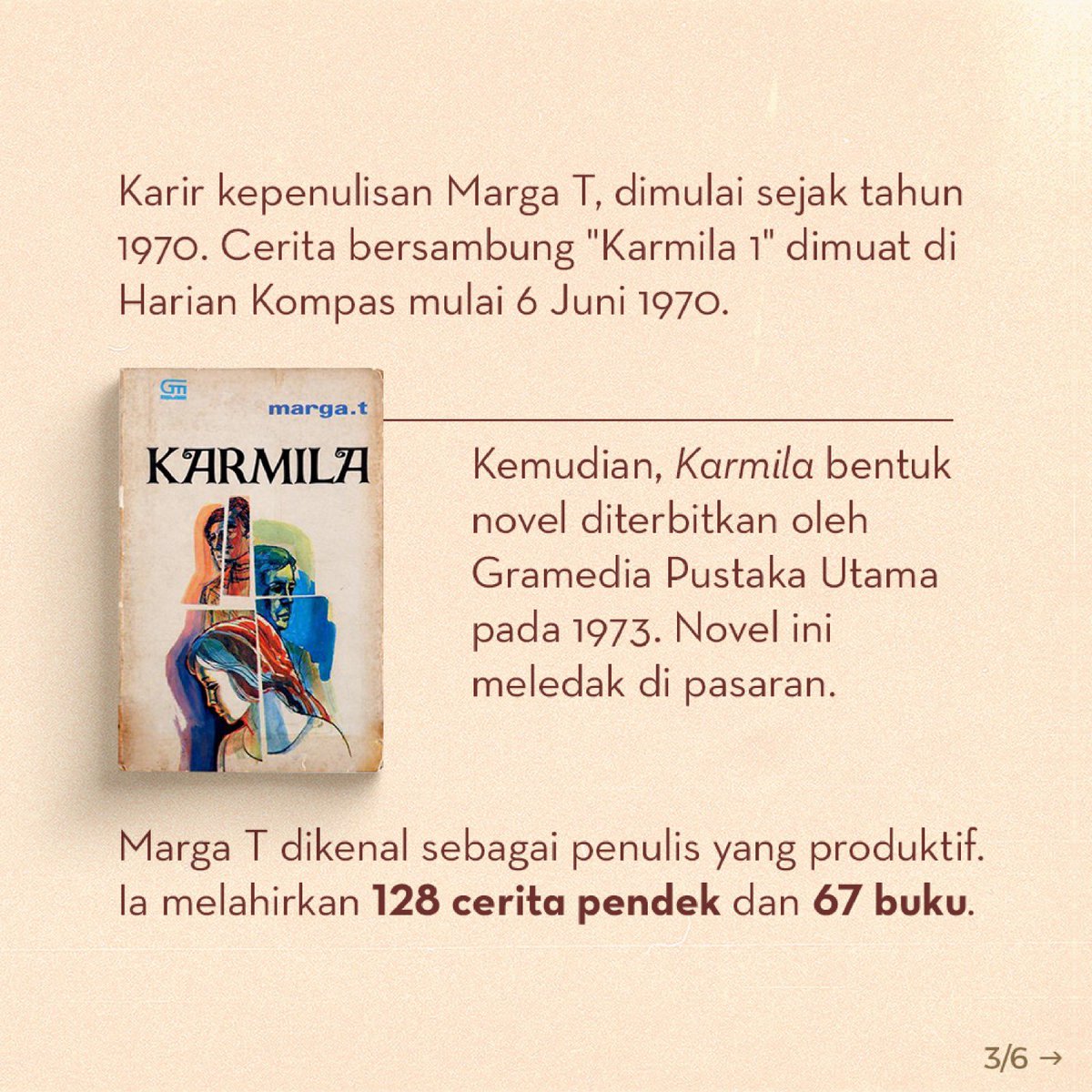 bukugpu's tweet photo. 🥹 selalu terharu kalau ingat Bu #MargaT https://t.co/KFh66BsPI9