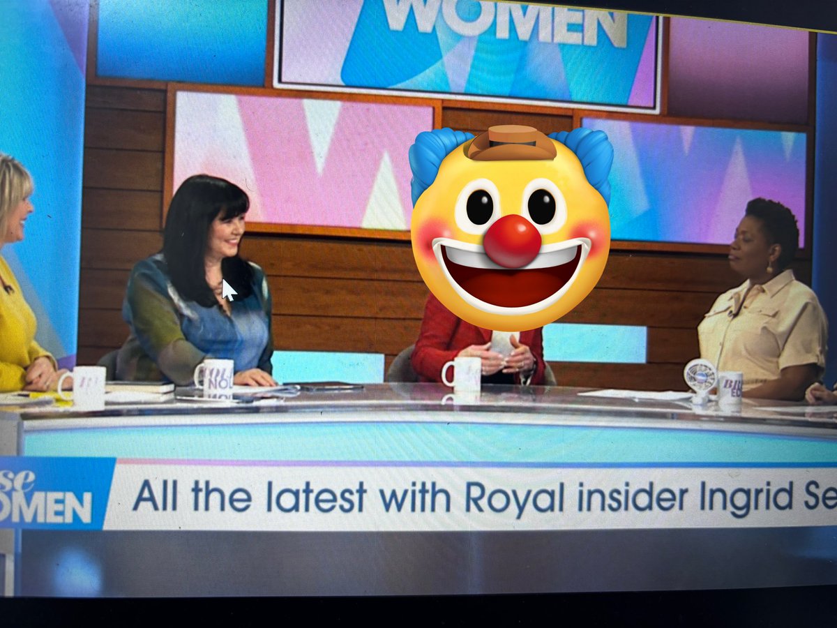 jozzzaphen's tweet photo. Lord, #LooseWomen #BrendaEdwards is side eyeing #IngridSewer “she said that the queen called use to call Diana the name of Brenda😂😂😂
She’s on about Harry should apologise to camilla BS https://t.co/RNKKbvFbZ5