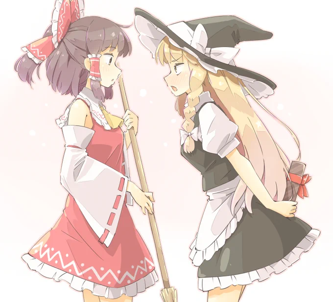 霊夢・魔理沙 #東方Project 