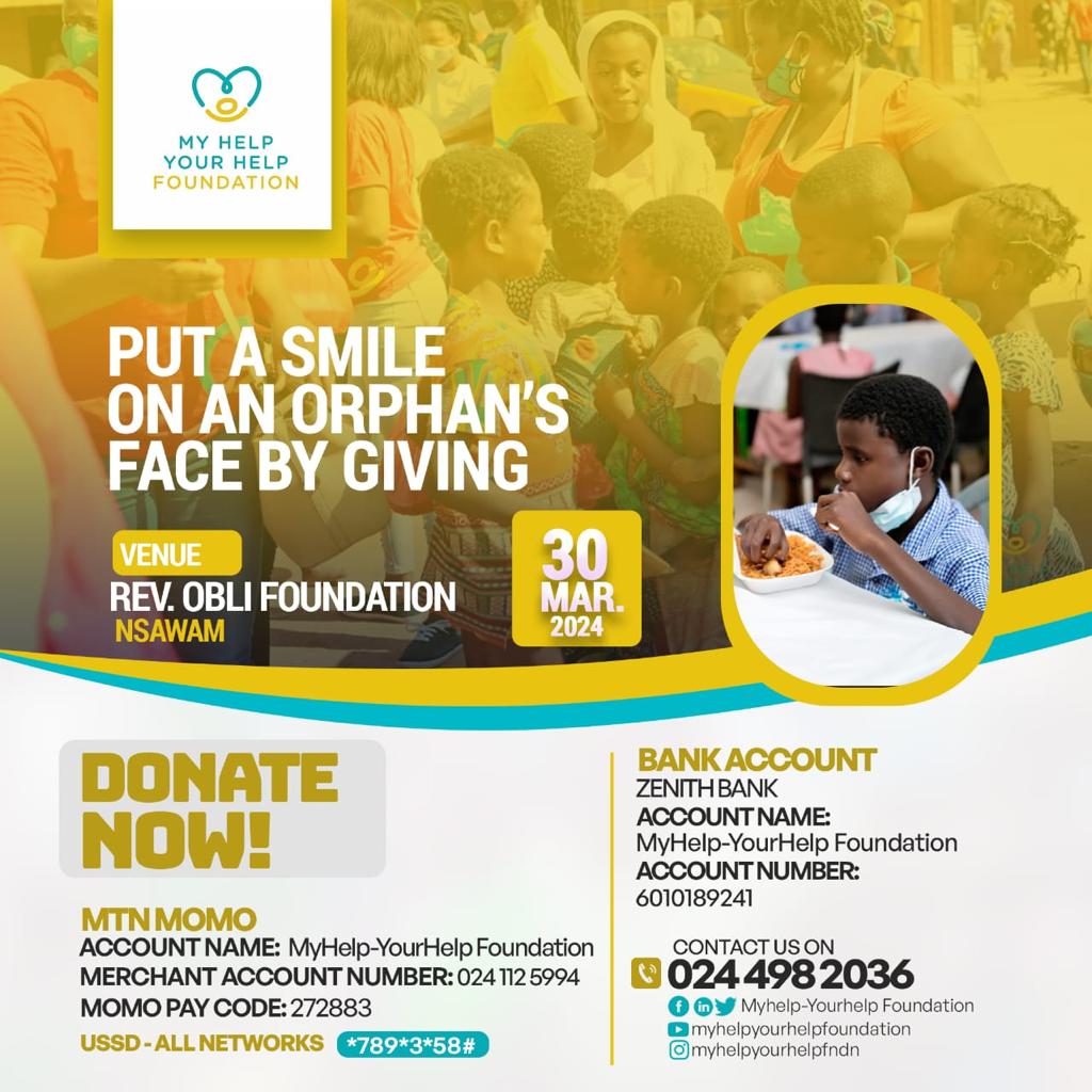 MHYHFoundation's tweet photo. Share your joy with orphans this Easter!๐
Your heartfelt gift paints dreams, stitches security, and brings a ray of hope.
Be their guardian angel, your donation matters.๐
Every contribution shapes destinies. Join us, create heartfelt smiles!
#DonateHope ๐ผ๐๏ธ #MHYHFOUNDATION https://t.co/zWnzeWv8jM