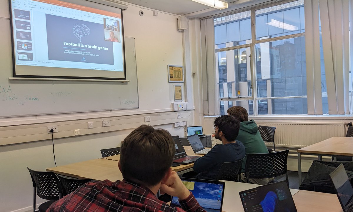 strathpah's tweet photo. Our MSc in Sport Data Analytics teamed up with the #BrainsFirst platform to offer students an exclusive dive into the intersection of data and cognitive talent within football.
🧠⚽ Brain-based talent identification.
🚀 Sports analytics meets cognitive insights. https://t.co/AeUZAt16A0