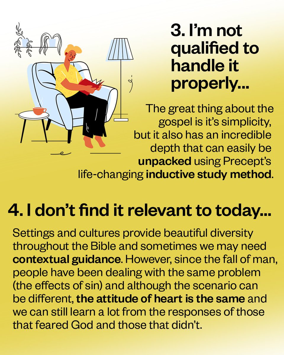 PreceptMinUK's tweet image. 👉Here are 5️⃣ examples of reasons why we think it's important to persevere with Bible Study despite the struggles that may come your way.

🔦 Find a study that suits you at precept.org.uk/shop

#inductivebiblestudy #biblestudytips #inductivebible #preceptuk #biblestudy