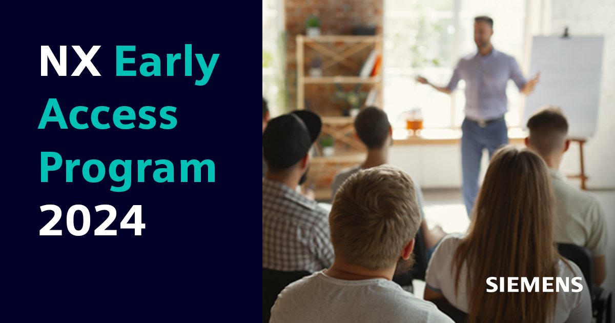 GregArnot's tweet photo. Level up your product engineering with the NX™ 2406 Early Access Program

Stay ahead of the competition with exclusive access to the latest capabilities and learn how to optimize your workflows and increase productivity.
 
Click the link to register 👇

https://t.co/TI5LxF9Ak6 https://t.co/ByE8RfJCE9