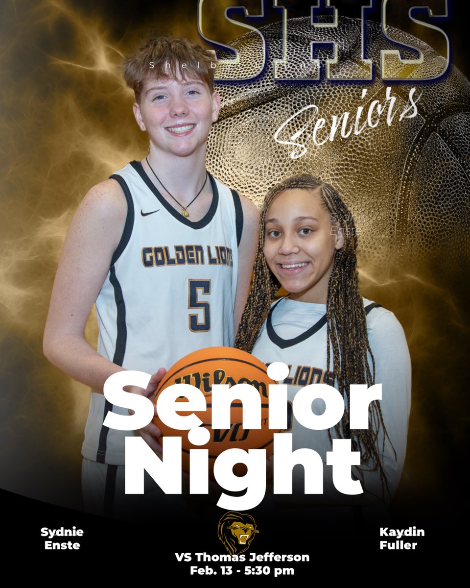 Come out and support our Seniors!