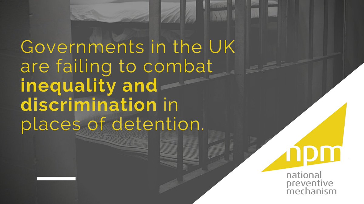 The over-representation of black individuals detained under the Mental Health Act remains an urgent concern in the UK. Uncover the details in our Annual Report: nationalpreventivemechanism.org.uk/news/npm-raise… #NPMAnnualReport #HumanRights #NPM #OPCAT