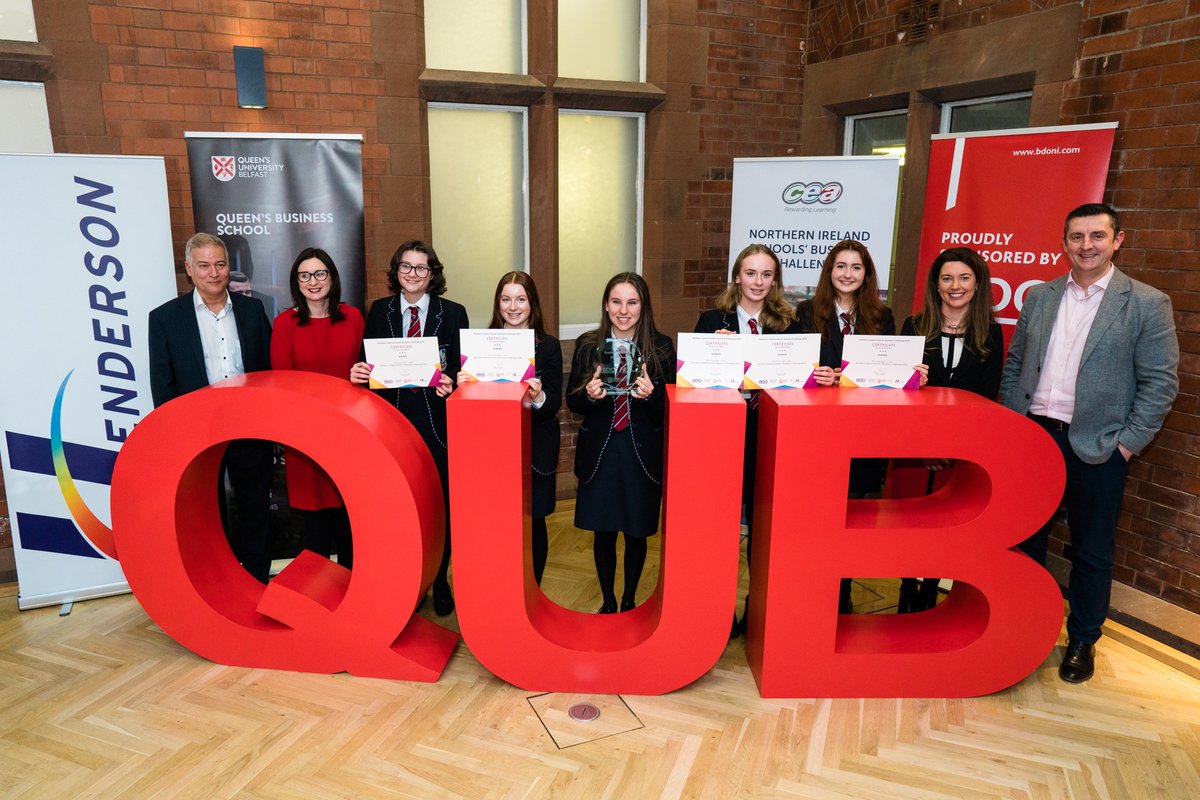 Wondering what the buzz was around the NI Schools' Business Challenge?

Read what others had to say about their experience in our latest press release, including a short video: ow.ly/Lyej50QAyy0

<a href="/QUBBusiness/">QUBBusiness</a> <a href="/HendersonGr0up/">Henderson Group</a> <a href="/CCEA_info/">CCEA</a>
#HelpingYouSucceed