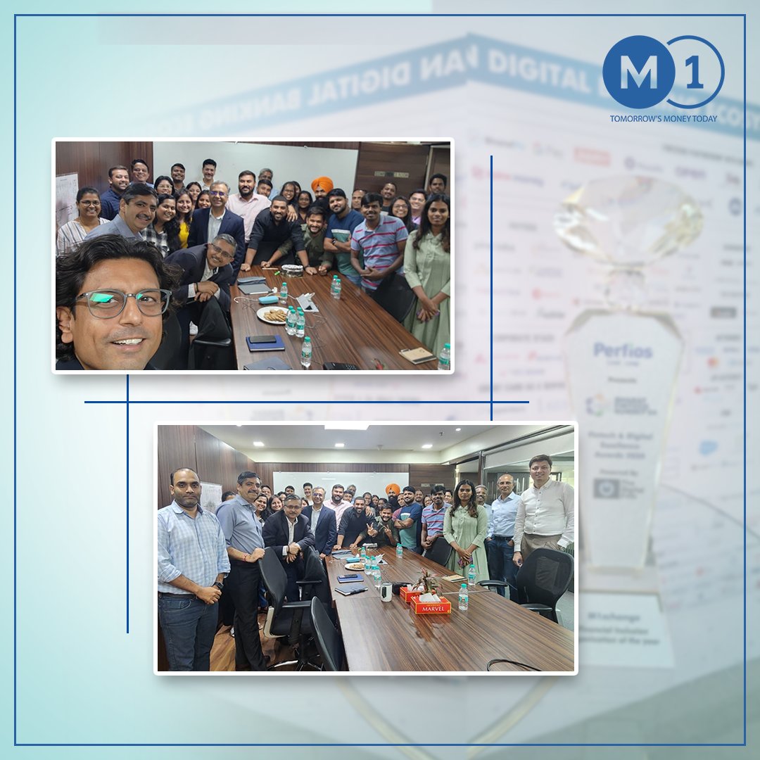 Delighted to be honoured as the "Financial Inclusion Organisation of the Year" at #BharatFintechSummit 2024! 

This reflects our commitment to MSMEs' financial inclusion. A big thanks to partners, clients, and team.

#CelebratingSuccess #FintechAward #M1xchange