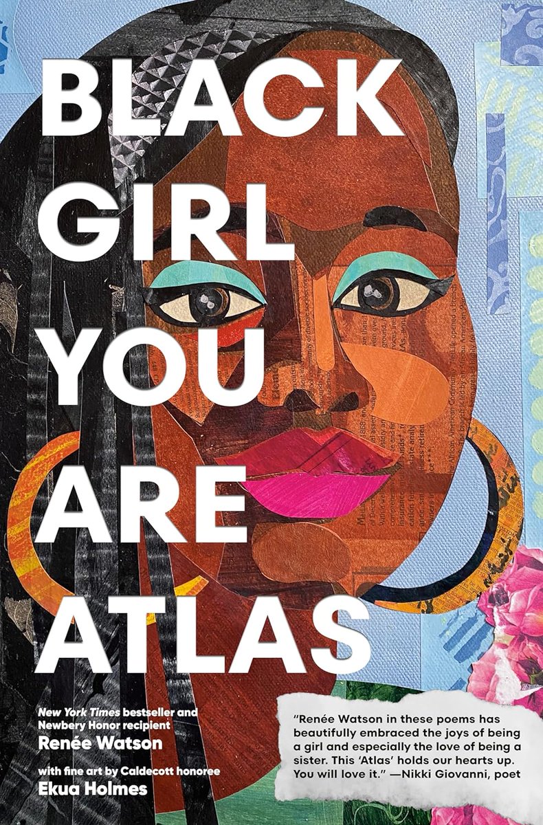 🎉🙌🏿Happy #BookBirthday🙌🏿🎉 📖BLACK GIRL YOU ARE ATLAS by Renée Watson @reneewauthor, Ekua Holmes @imaroxburygirl, Kokila @KokilaBooks Congrats!!! #OurStoriesMatter