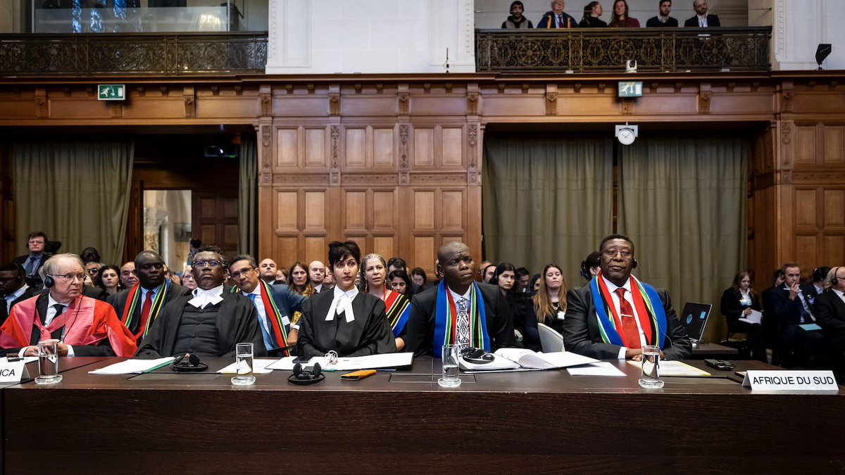BREAKING: SOUTH AFRICA MAKE URGENT REQUEST TO ICJ TO STOP FURTHER ISREAL BREACHES AFTER RAFAH MASSACRE

South Africa has urgently petitioned the ICJ to review the ramifications of Israel's expansion of military activities in Rafah, questioning whether the court ought to intervene