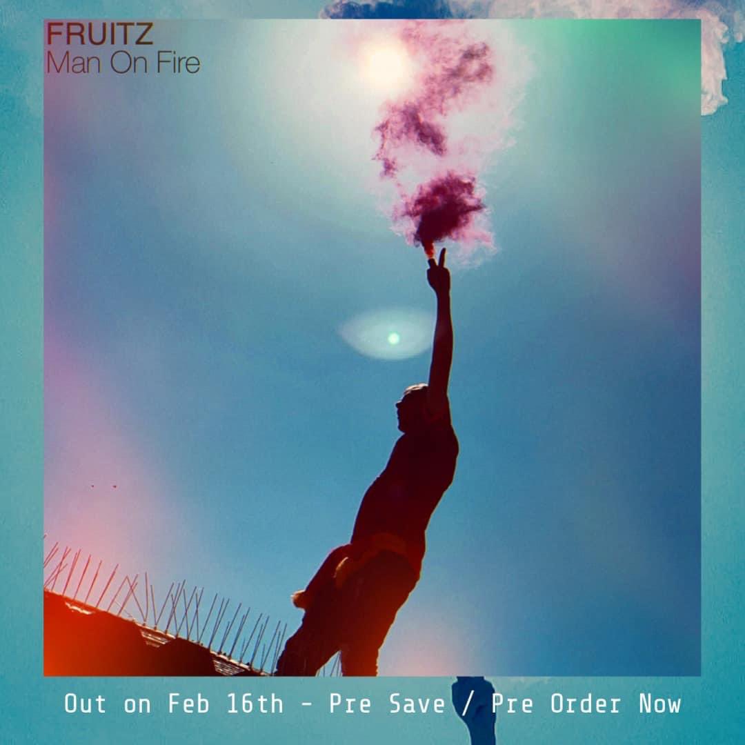 Three more sleeps until the release of the new single from <a href="/fruitzofficial/">Fruitz</a> ‘Man On Fire’!🔥

Presave / Preorder link shorturl.at/vDKQ0

#fruitz #fruitzofficial #newmusic #newsingle #indie #indierock #presave #preorder