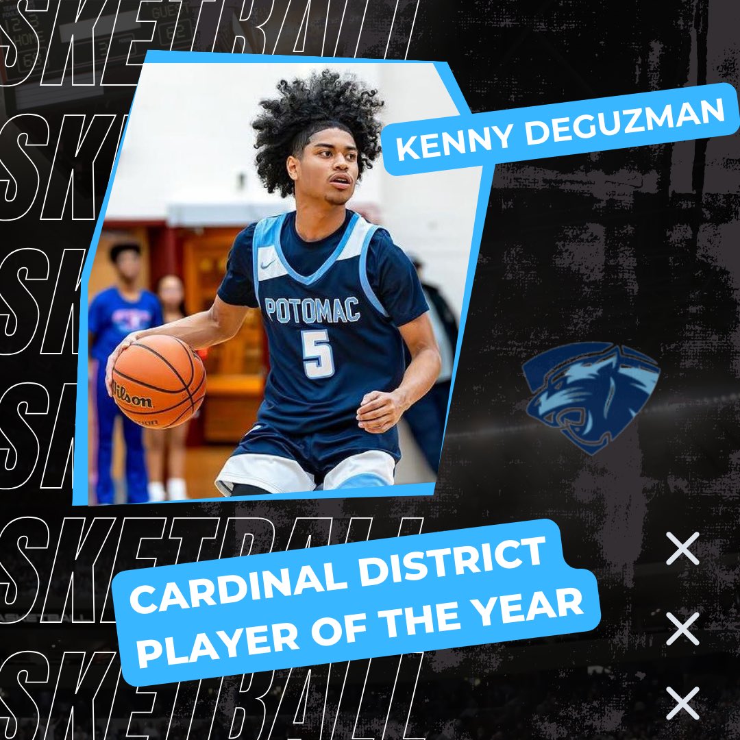 Potomac Panthers Basketball (@potomacblue) on Twitter photo Congratulations to Kenny DeGuzman on being selected the 2023-24 Cardinal District Player of the Year! <a href="/Kd8_baller/">Kenneth DeGuzman</a> Congratulations to Kenny DeGuzman on being selected the 2023-24 Cardinal District Player of the Year! <a href="/Kd8_baller/">Kenneth DeGuzman</a>