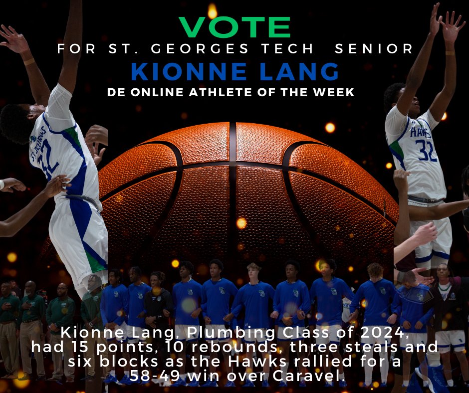 Vote for Kionne, #SGClassof2024 for DE Online Athlete of the Week delawareonline.com/story/sports/h…
<a href="/stg_athletics/">St. Georges Athletics</a>