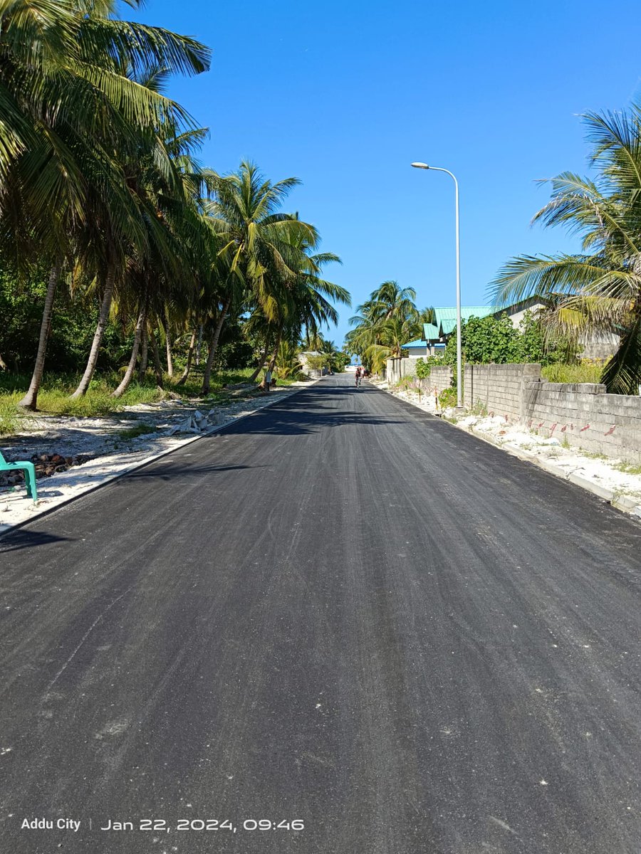 Happy to be back in Addu! 

It is indeed heartening that the results of India-Maldives development partnership are now clearly visible in Addu and being appreciated by the people. (1/3)