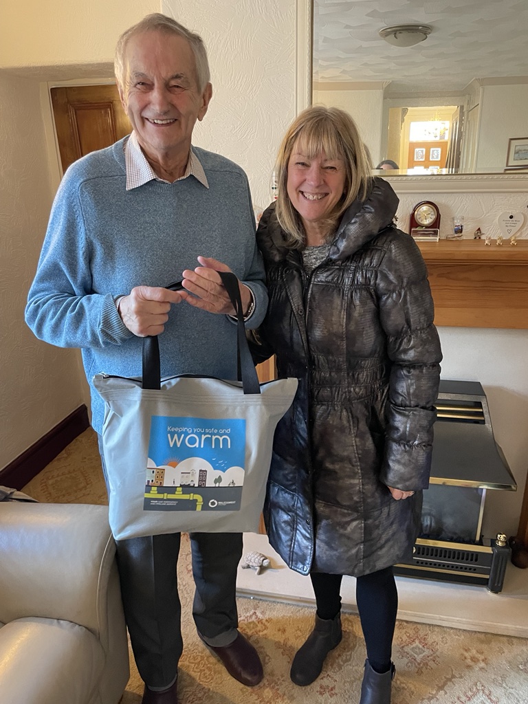 Mae'r pecynnau gaeaf yn dal i blesio 😃 diolch i <a href="/WWUtilities/">Wales&West Utilities</a>