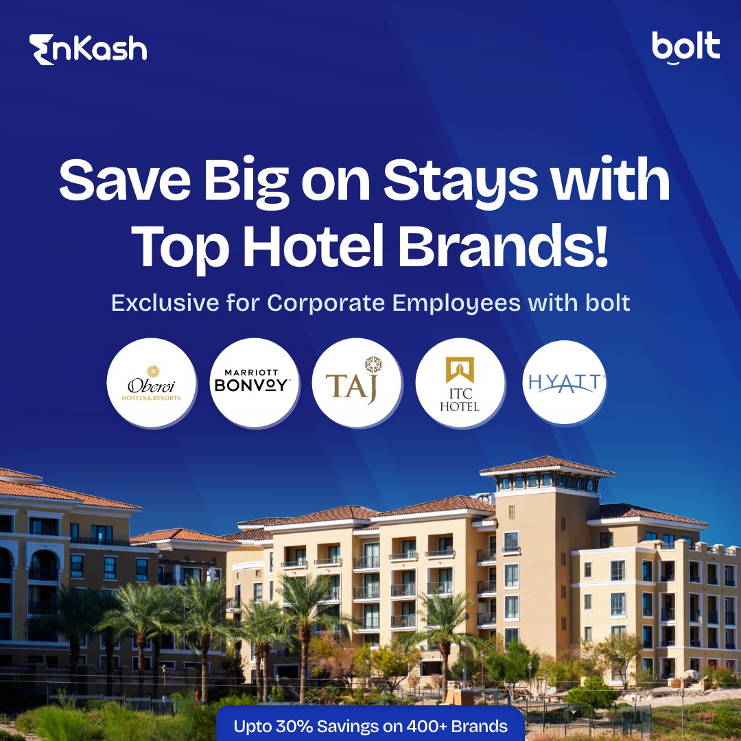 Enjoy the #luxury of top #hotel stays without breaking the bank!🌟🏨 Exclusive savings for corporate employees with bolt. Buy now - zurl.co/4T8F #marriott #hyatt #hotelsavings #deals #boltsavings
