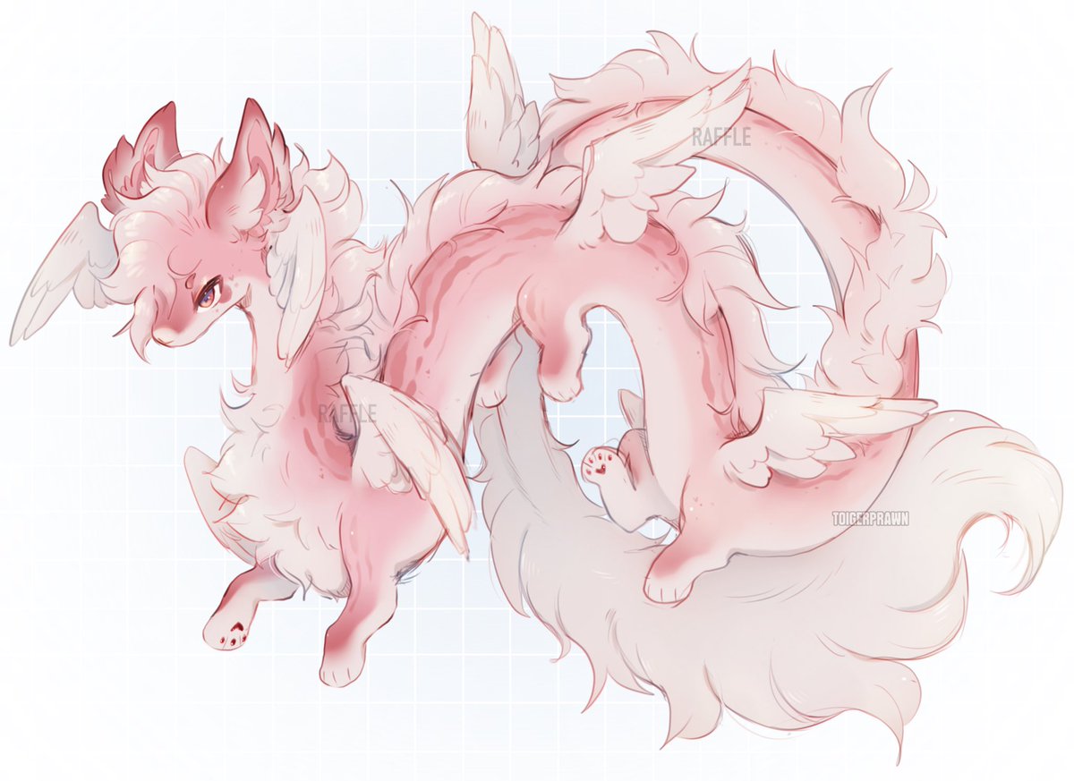 bichirx's tweet photo. Raffle adopt to celebrate almost 200 subs on toyhouse + this week's holidays! 👼🐉

How to enter: follow + retweet!
Ends feb. 15

Good luck and thank you for the support 🥹 https://t.co/ciYdgWr7nh
