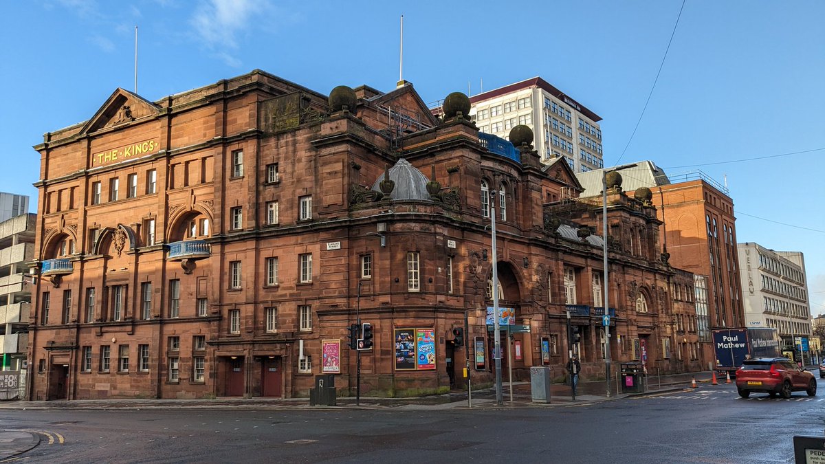 Thank you so much @KingsandRoyal for the amazing tour around your two beautiful venues in the heart of #glasgow Great to see #worldclasstheatre being brought to so many audiences #theatreisace #theatre #theatrecanchangetheworld @ATGTICKETS Photo of #kingstheatreglasgow