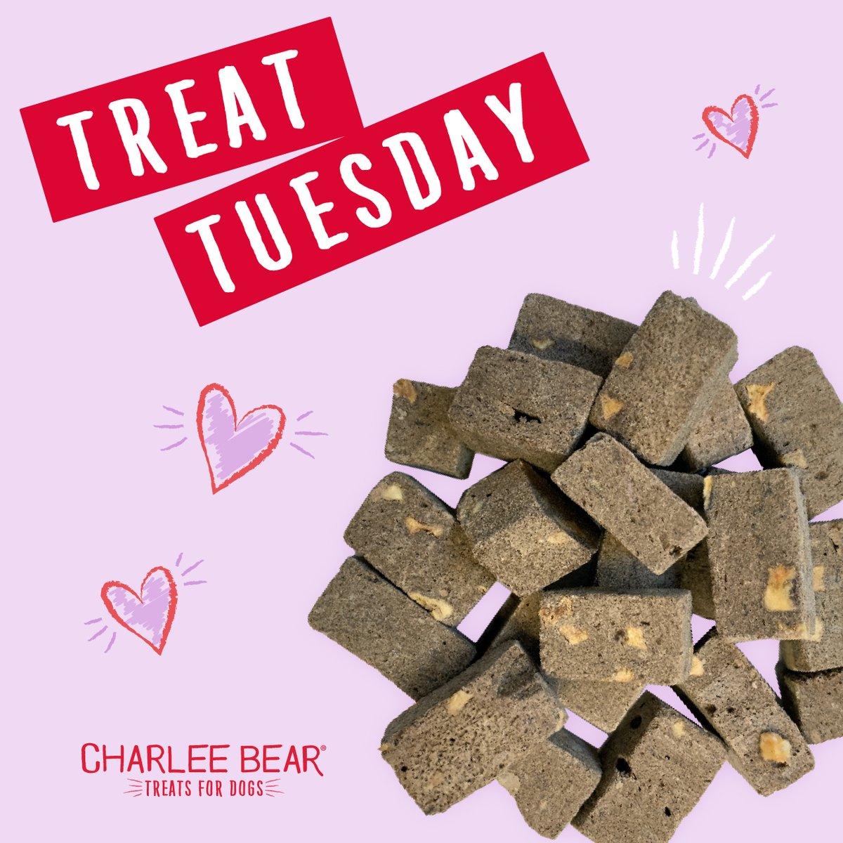 ✨Win a bag of treats!✨

Reply with your favorite way your pup shows you love. 🥰❤️

RT, like and tag a friend for extra entries! #wintreats #doglovers #giveaway