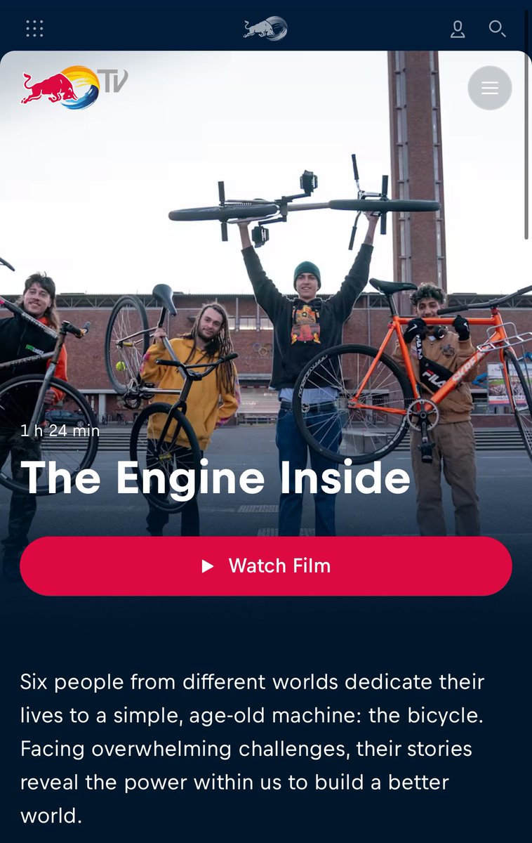 Myself and a few mates had a brilliant time at the @fettlebike Film Festival last week, hosted at the @NewBristol. The showing was that of @RedBullUK’s fantastic film, The Engine Inside. Narrated by Phil Liggett, it’s a truly inspirational watch 👇🏼 redbull.com/gb-en/films/th…