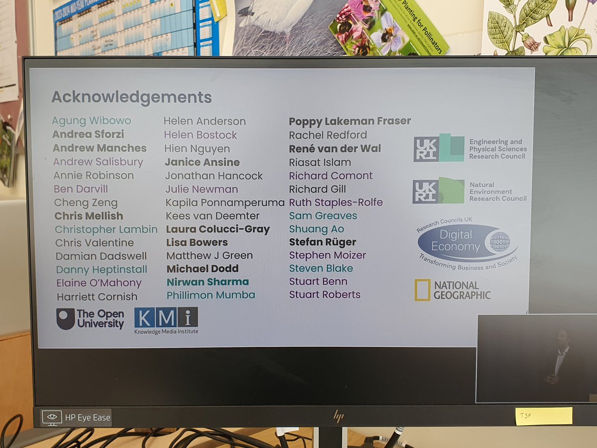 Helenecologist's tweet image. Great Inaugral lecture from Prof Advaith Siddharthan from @OpenUniversity - How society ought to engage with nature, science &amp;amp; technology. Thanks for the acknowledgements! #OUtalks