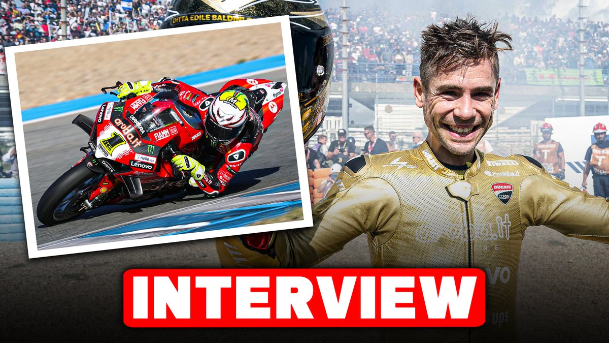 Thanks to @19Bautista chatting with us about the upcoming #WorldSBK season 🏆 Watch 🔗➡️ youtu.be/fZZNOnqtVrg?si…