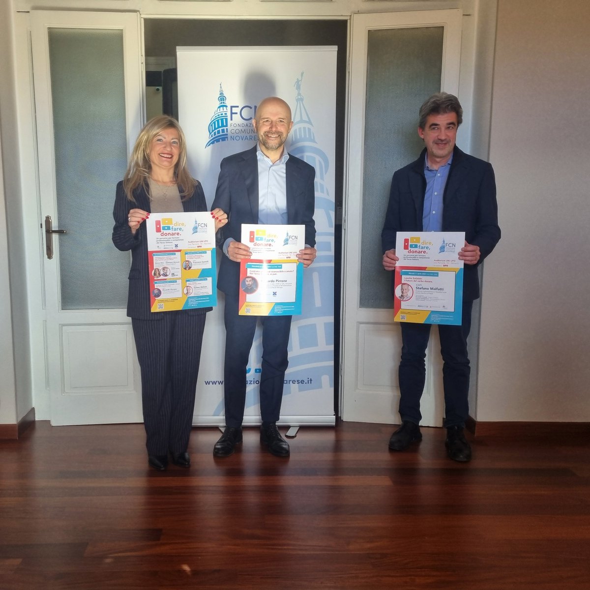 fcn_onlus's tweet image. Presentato ai media il ciclo " DIRE, FARE, DONARE – Percorso per formare professionalità del #Terzo #Settore.
👉 #COPROGETTAZIONE e #COPROGRAMMAZIONE
👉 #FUNDRAISING
👉 #COMUNICAZIONE
👉 #LASCITI #SOLIDALI
Gratuiti con obbligo iscrizione 🖋al link 👇
forms.gle/xvfCPpBQdpW9YL…