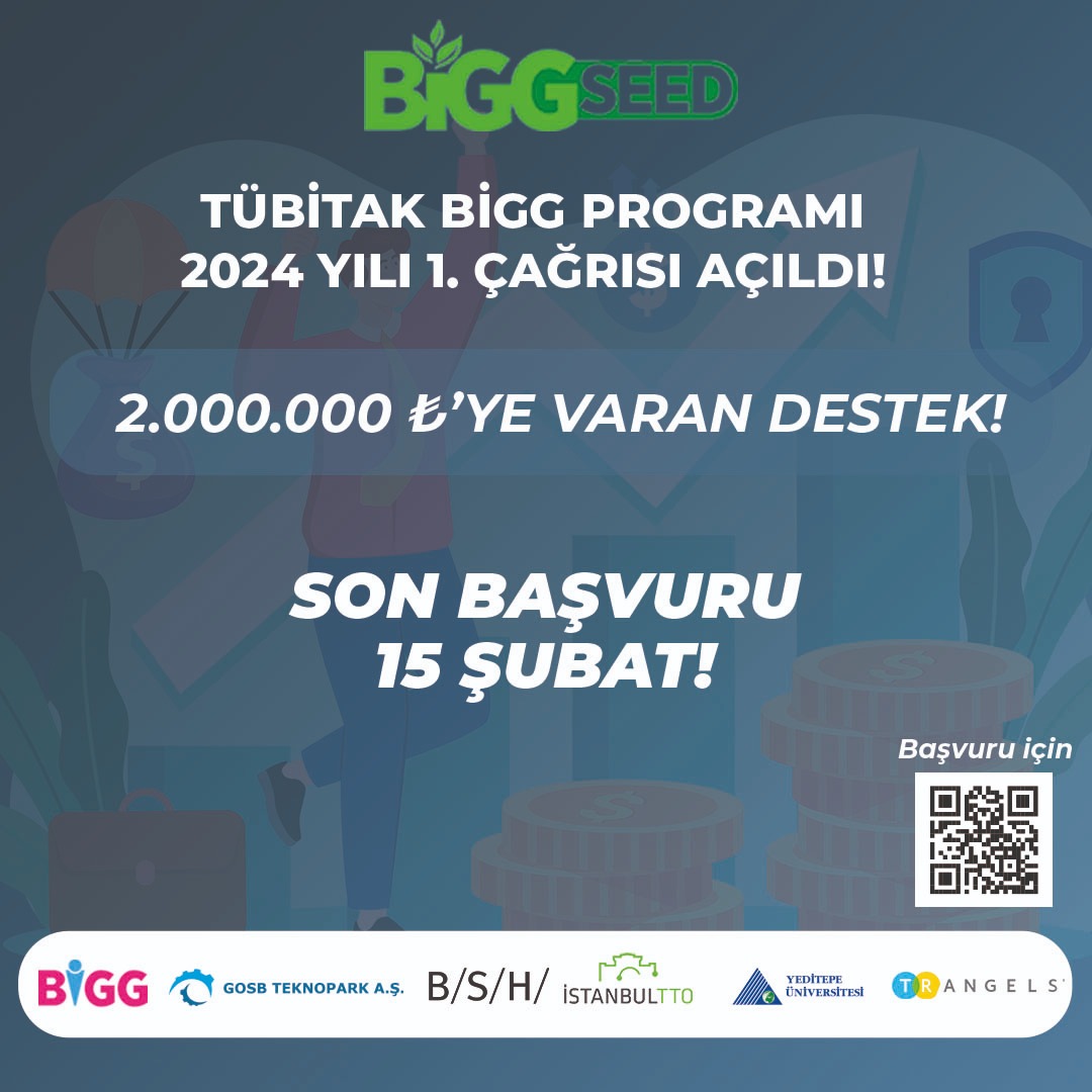 TÜBİTAK BiGG bilgilendirme etkinliğimiz saat 19:00'da, girişimci adaylarımızı bekliyoruz!

Toplantı Linki 👉 lnkd.in/dEMkyiNk