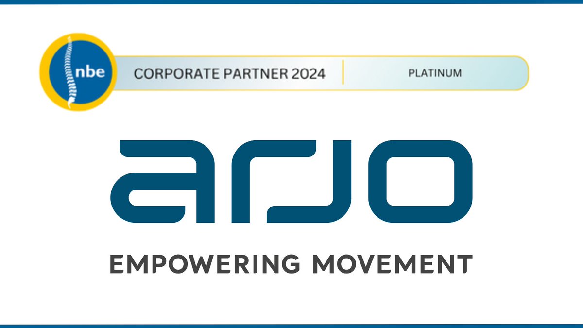 NBE is pleased to welcome Arjo as a Platinum Corporate Partner! 'Empowering movement is at the heart of everything we do. It’s at the centre of our product design philosophy and how we help care providers stay agile and efficient.' nationalbackexchange.org/arjo-platinum #NBEPartners