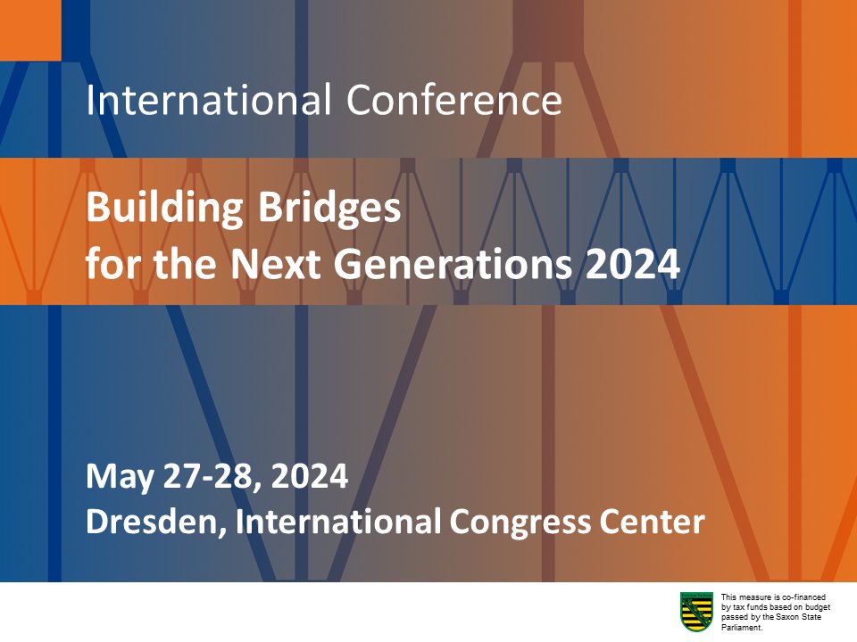 Join us for 'Building Bridges for the Next Generations' in Dresden, May 27-28! Explore Green IT, Sustainable Construction, Hydrogen and Fusion research. Free admission. Don't miss out! #BuildingBridges #NetZero #SustainableInnovation Register now: building-bridges-conference.eu