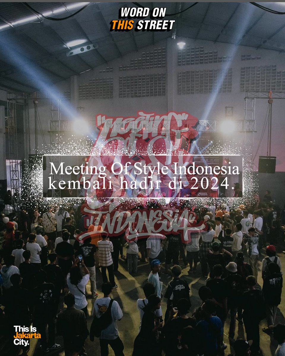 Meeting of Styles Indonesia yang pertama kali diadakan pada tahun 2022 yang berbasis di kota Karanganyar sukses besar! Lebih dari 40 seniman dari indonesia dan luar negeri mengikuti acara tersebut dan ribuan penonton yang datang dalam 2 hari festival ini.