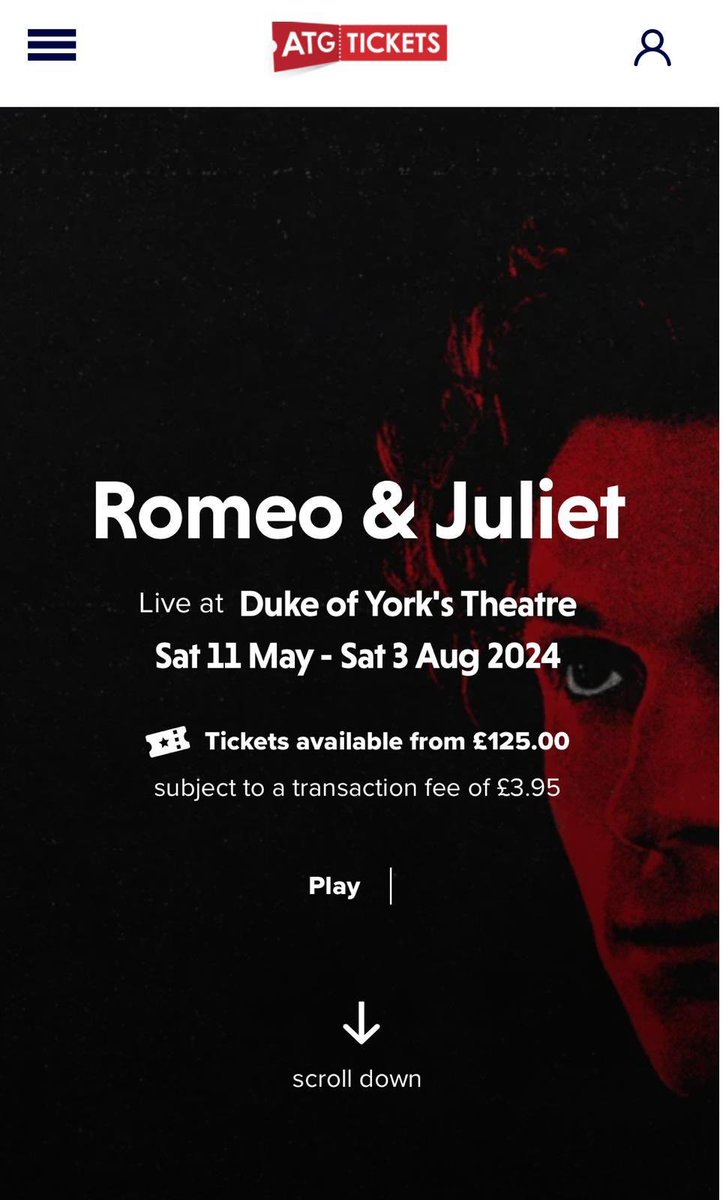 From £125, FROM £125!!!!! I wanted to just double check the madness but there was 600000 people in the queue! #greatviewfromthegrandcircleforonehundredandtwentyfivequid #theatre #wtf