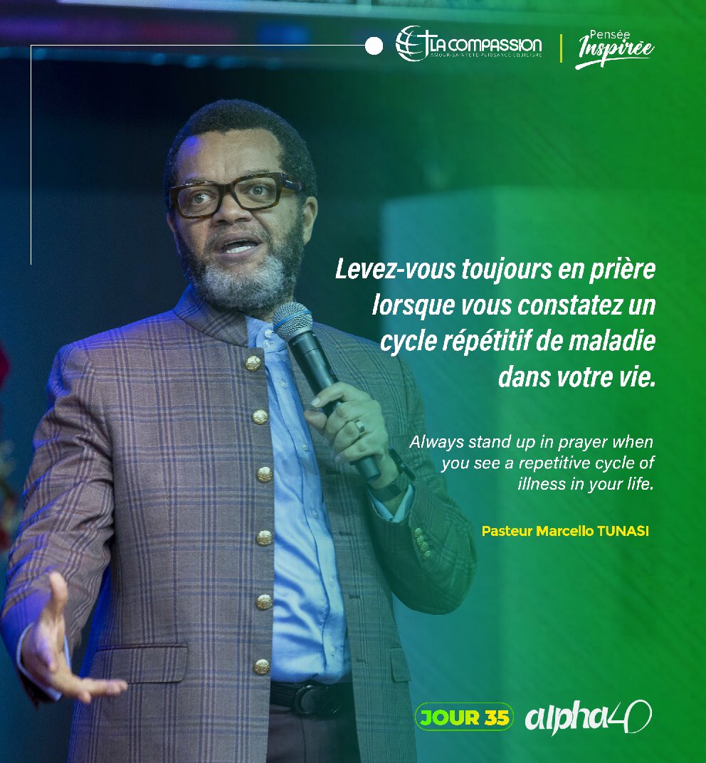 CompassionCrefm's tweet photo. Pensées inspirées | #Alpha40 #jour35 #retro
« Dans la nouvelle alliance, l’huile d’onction n’est utilisée que pour la guérison des malades et non pour toute autre finalité » #PstMarcelloTUNASI
1/3 https://t.co/xXacWmguG4