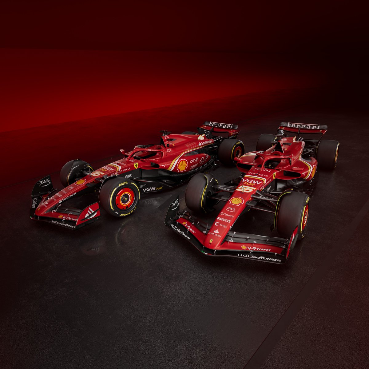 Genesys's tweet photo. Let’s run it back @ScuderiaFerrari 👊 
Powered by passion.
#DrivenByExperiences.
#SF24 https://t.co/1WHFlOAQPD