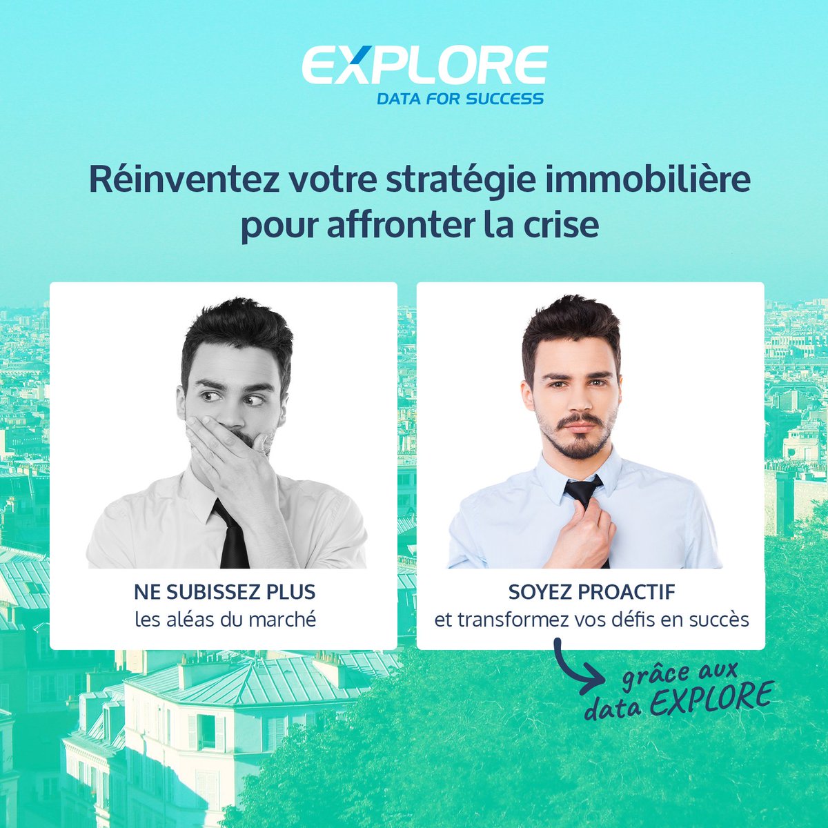 EXPLORE_News's tweet photo. Les professionnels de l’immobilier, qu’ils soient promoteurs, commercialisateurs ou investisseurs, se doivent de repenser leurs stratégies pour naviguer à travers ces temps incertains et passer le cap des 12-24 mois. Un article à lire sur notre blog : https://t.co/a38DOTYSBn https://t.co/1iyBT20dWd