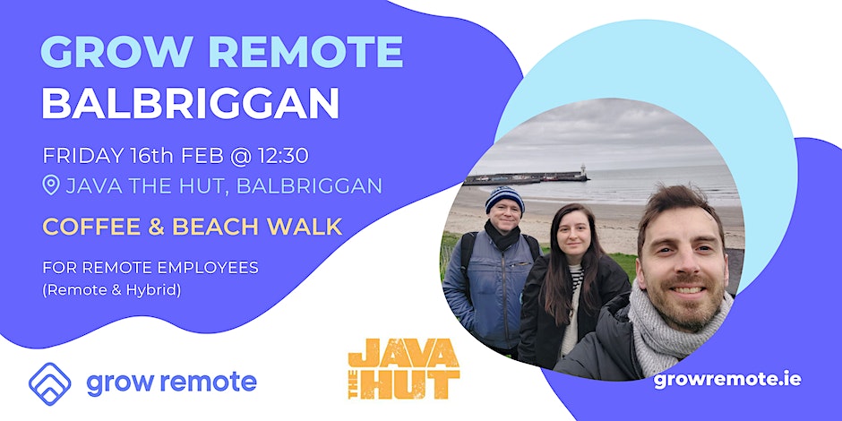 Coffee & Beach Walk for Remote Workers 🚶‍♀️🌊 Are you a remote employee in or around Balbriggan? Come along for a coffee to connect with other locals on a beach walk! Fri, 16 Feb 2024 12:30 - 13:30 Reserve a spot: eventbrite.ie/e/coffee-beach…