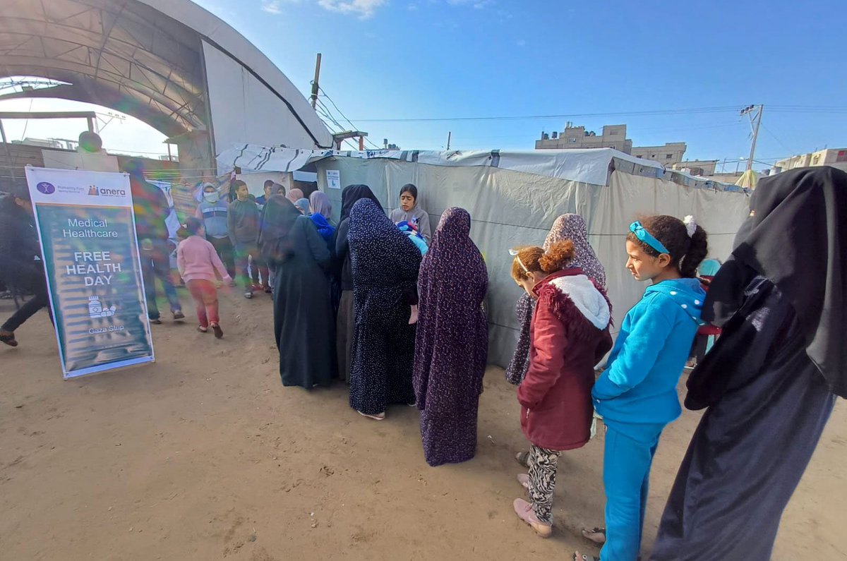 HFI1995's tweet photo. Even delivering basic services for the 1.4 million refugees in #Rafah will get much harder now that even this part of the #Gaza Strip is under assault. https://t.co/XOu9R0yj0b