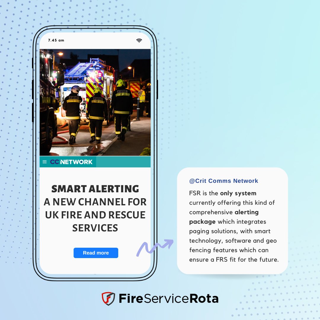 Join us next 6 & 7 of March at the BAPCO Annual Event to chat with us about '𝑺𝒎𝒂𝒓𝒕 𝒂𝒍𝒆𝒓𝒕𝒊𝒏𝒈, 𝒂𝒕𝒕𝒆𝒏𝒅𝒂𝒏𝒄𝒆 𝒄𝒐𝒏𝒇𝒊𝒓𝒎𝒂𝒕𝒊𝒐𝒏 𝒂𝒏𝒅 𝒕𝒘𝒐-𝒘𝒂𝒚 𝒑𝒂𝒈𝒊𝒏𝒈'.

👉🏻 Read the complete article here: critcommsnetwork.com/posts/smart-al…

#FireandRescueServices #BAPCO
