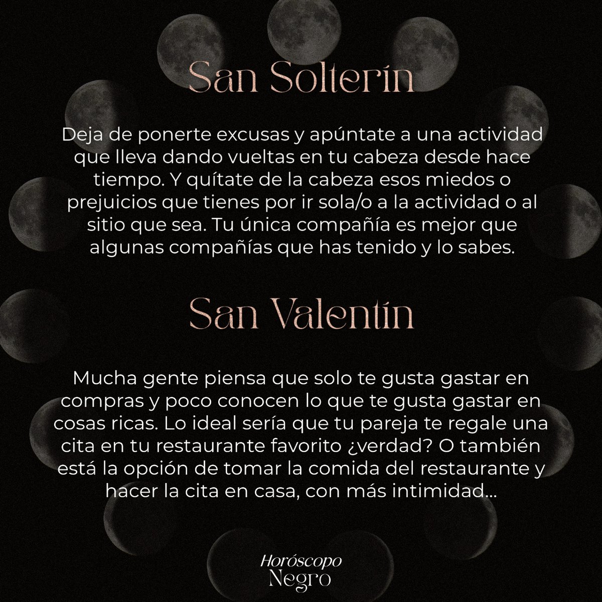 libra_hn's tweet photo. Día de San Solterín VS Día de San Valentín ✨🖤✨ https://t.co/L0xOKEbAmK