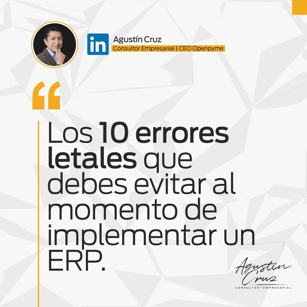Openpyme1's tweet photo. Deja de gastar dinero en tecnología y empieza a utilizar las herramientas que ya tienes para impulsar el crecimiento de tu empresa
#ERP #tecnologia #herramientas #software #sistemas #IT #crecimiento #desarrollo #competitividad
https://t.co/CBOQ06275m https://t.co/C2XolEC4mp