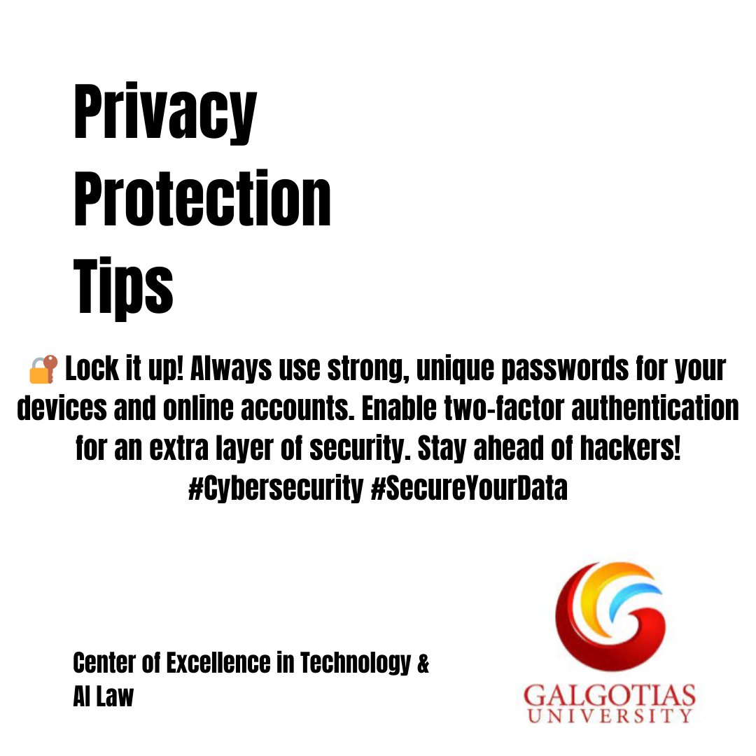 Galgotias Center of Excellence Tech & AI Law tweet media