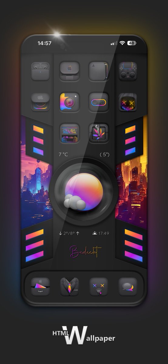 Enjoying a BlackCandies setup today, and I know over 18k iNNOVATION members who will be able to enjoy it with us later today. See my pinned post to join us!

<a href="/kleinmone/">Mone ☺︎</a> 
<a href="/thewaytozion/">5Eric</a> 
#iNNOVATION #HTMLWallpaper #NoJailbreak #iOS17