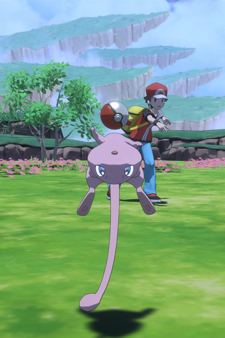 Mew in the Pokemon series be like: