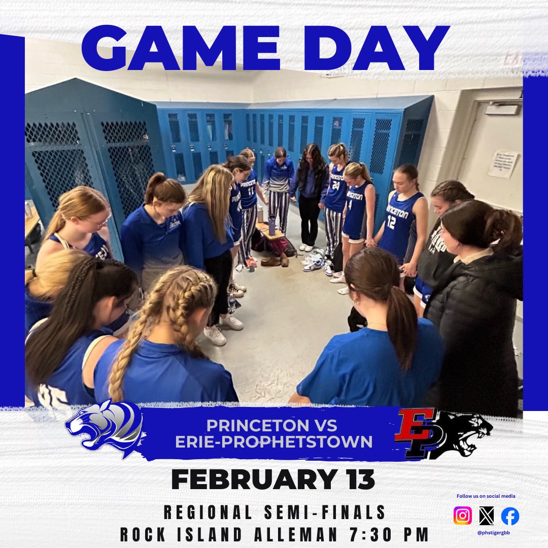 phstigergbb's tweet photo. Post season starts today! 7:30 against Erie-Prophetstown @ Alleman. #phsgbb https://t.co/kudFOowhd8
