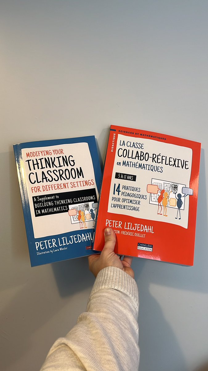 Content de pouvoir appuyer nos enseignants avec cette belle ressource en français. J’espère qu’on continue la traduction. #classecollaboréflexive <a href="/BTCthinks/">Building Thinking Classrooms</a> <a href="/pgliljedahl/">Peter Liljedahl</a> <a href="/CSAP_Officiel/">CSAP</a>