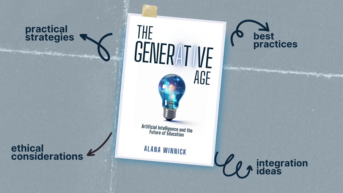 ConnectEDDBooks's tweet photo. This book serves as a compass! @alanawinnick prepares educators and leaders to empower students to thrive in the Al- driven world of tomorrow! https://t.co/XSnQNtVNfg
#aieducation #edubooks https://t.co/qLajjKBNzj