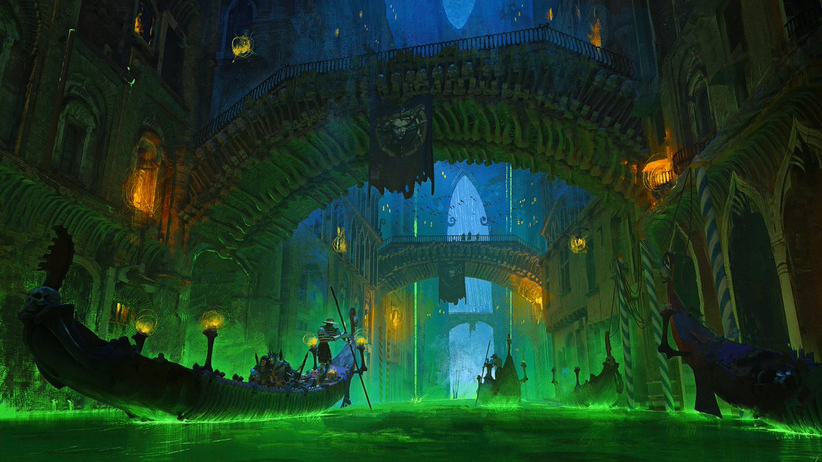 Undercity Canals @Warcraft fan art