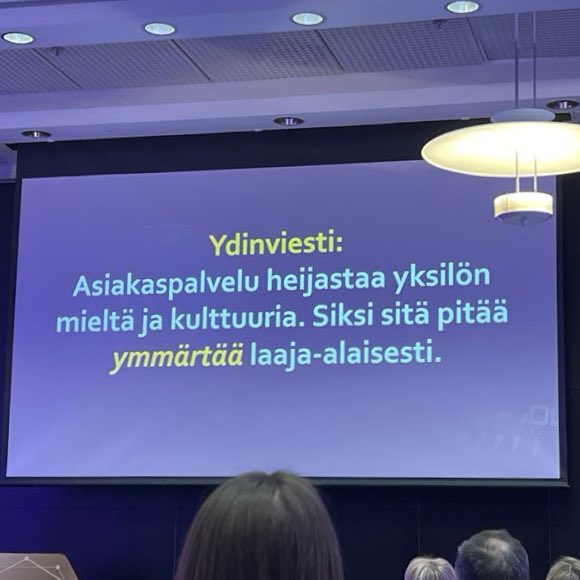 Dmagge's tweet photo. Samuelin kiteytys asiakaspalvelusta ja sen ilmentymisestä. https://t.co/q1gBdvQhM6