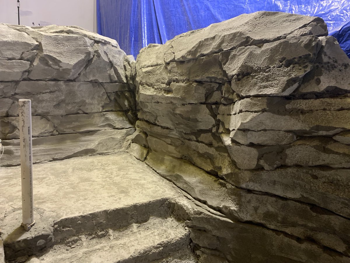 The rock wall is really starting to take shape at the New Blue Surf Bay Waterpark ⁦<a href="/McCownGordon/">McCownGordon</a>⁩ ⁦<a href="/BlueSpringsPark/">Blue Springs Parks</a>⁩
