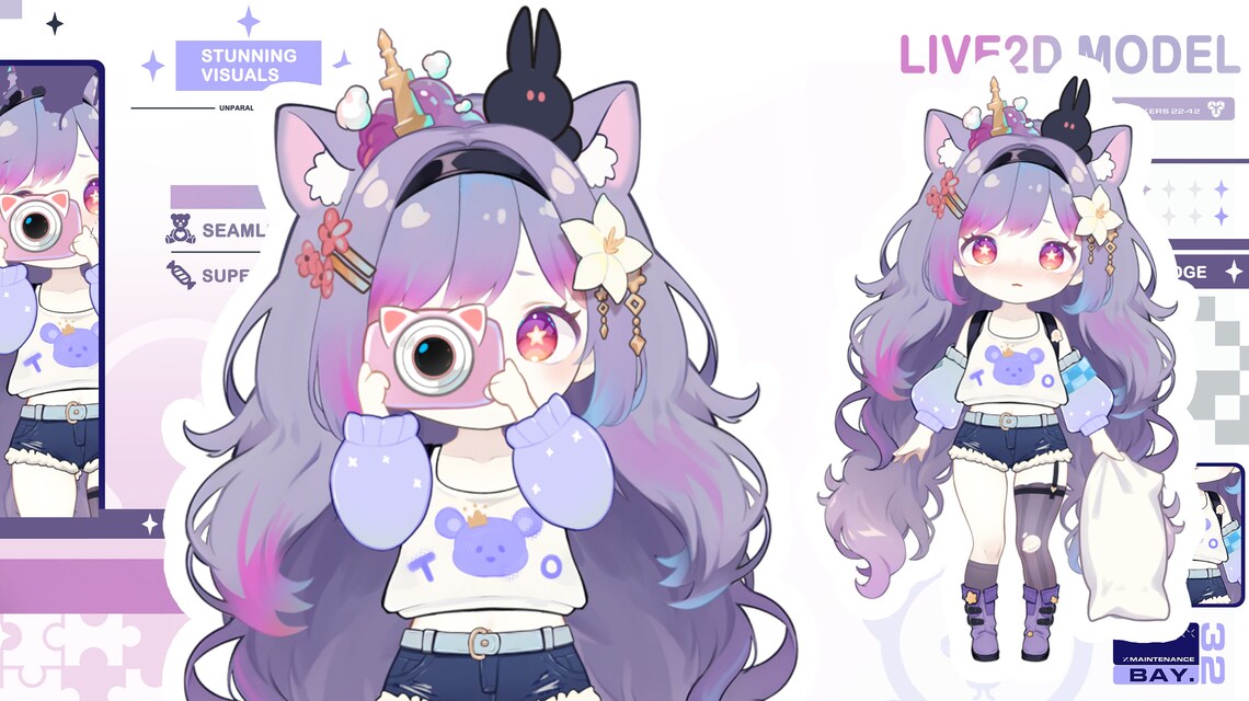 lilian_vt's tweet photo. My amazing artist @guangcail2 and I have opened an Etsy shop together ๐ you can find various ready to use Live2d vtuber models ๐ฅฐ please check it out ๐
#VTuberAssets #live2dmodels #VTuberUprising #VTUBERSUPPORTCHAIN #ArtistOnTwitter #artistsupport #vtuberartist https://t.co/8ucIVBACVg